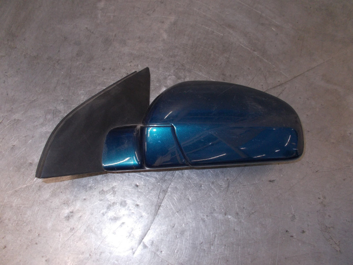 VAUXHALL VECTRA C NS PASSENGER SIDE ELECTRIC DOOR WING MIRROR BLUE