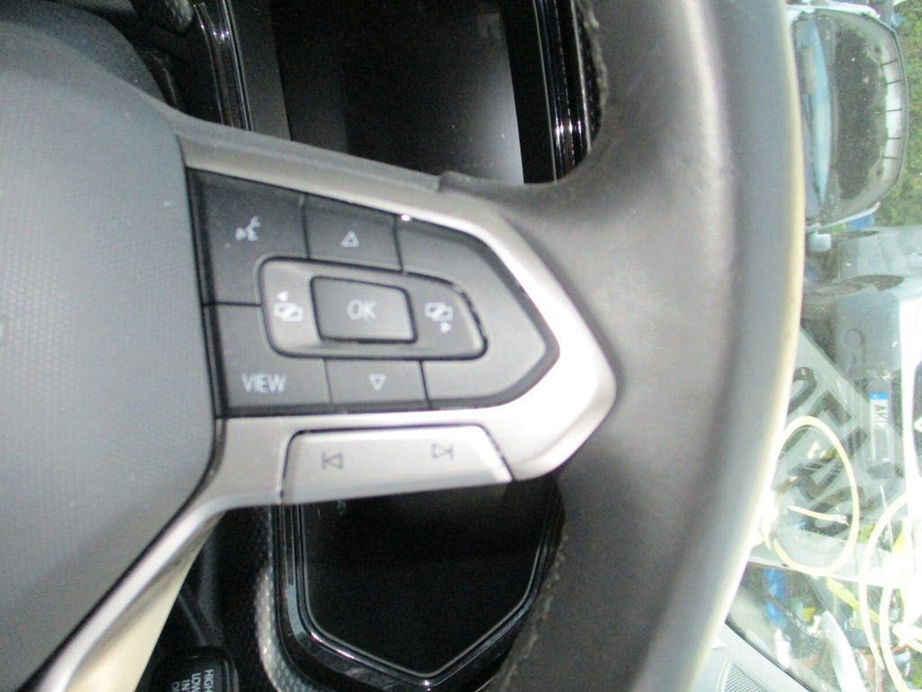 2023 VW VOLKSWAGEN T CROSS 3 SPOKE MULTIFUNCTION LEATHER STEERING WHEEL