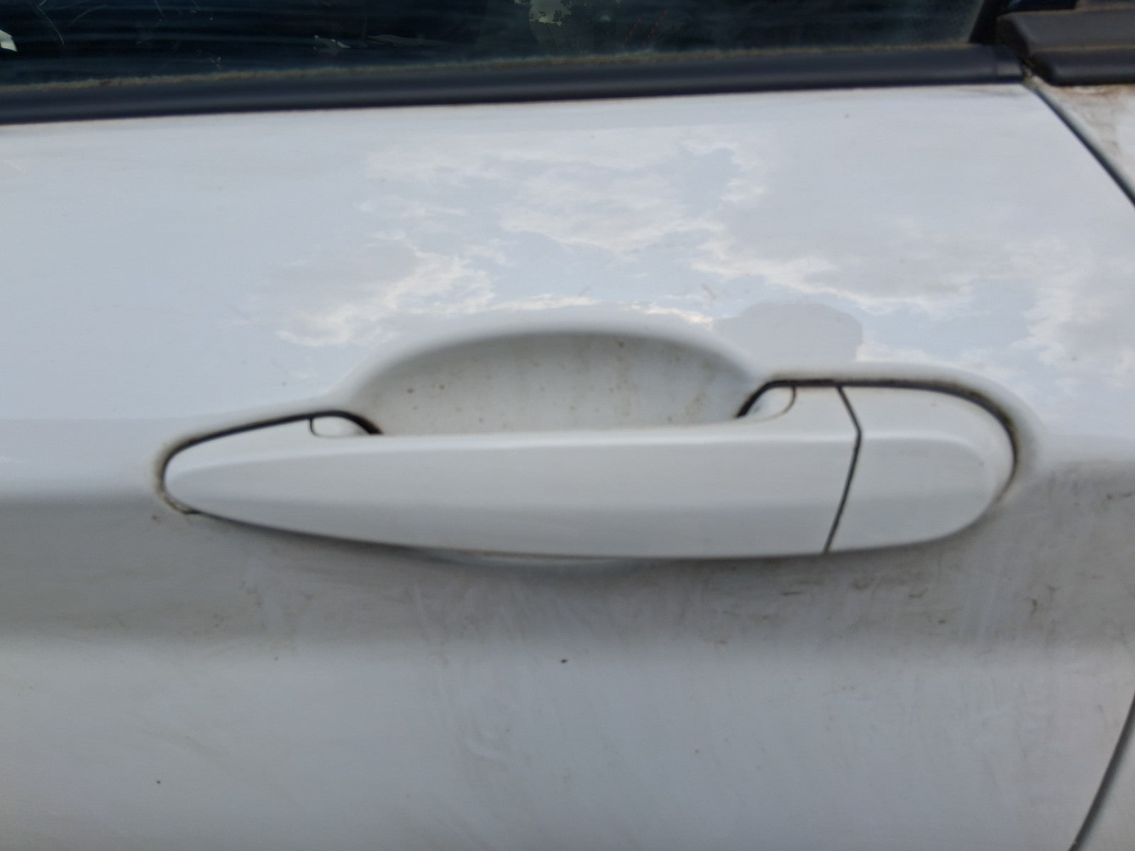 2014 BMW 1 SERIES F20 3 DOOR NSF PASSENGER SIDE FRONT LEFT DOOR HANDLE