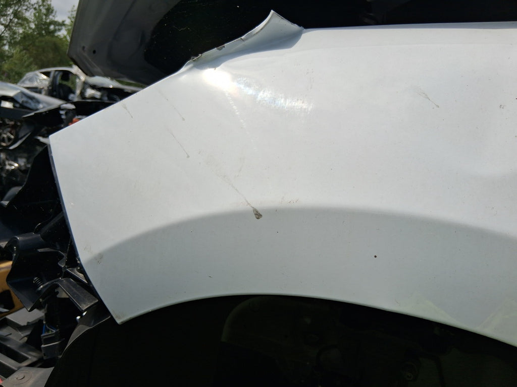 2023 FORD FIESTA MK8 NSF PASSENGER SIDE FRONT LEFT WING PANEL WHITE