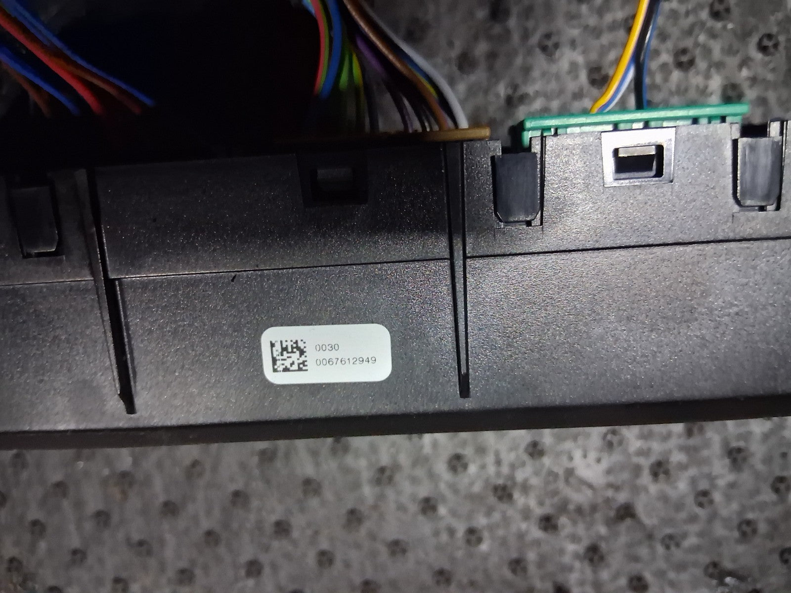 2018 VAUXHALL ZAFIRA C HEATER CONTROL MODULE 13591701