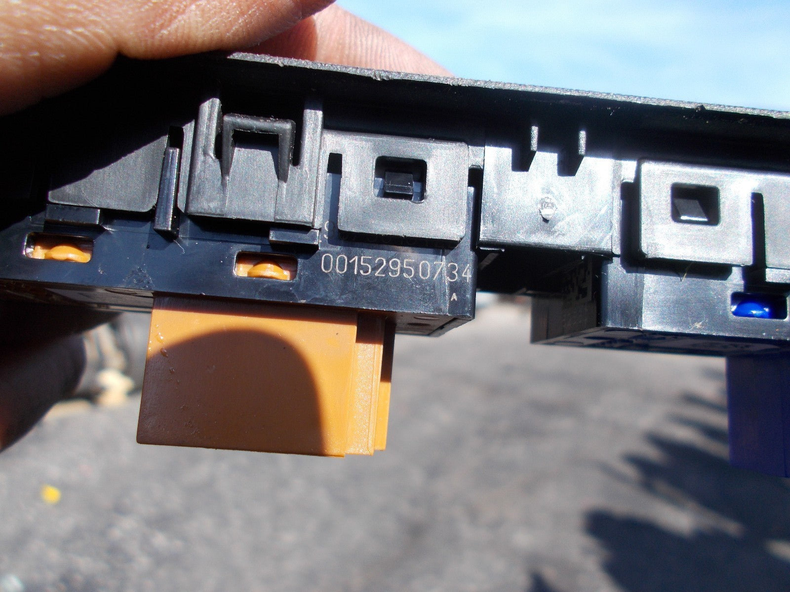 2015 PEUGEOT 2008 ESP TRACTION CONTROL CONFORM BUTTONS SWITCH