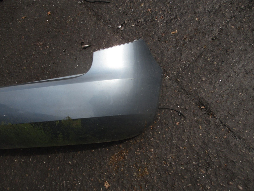 2008 SKODA FABIA 5J COMPLETE REAR BUMPER DENIM BLUE