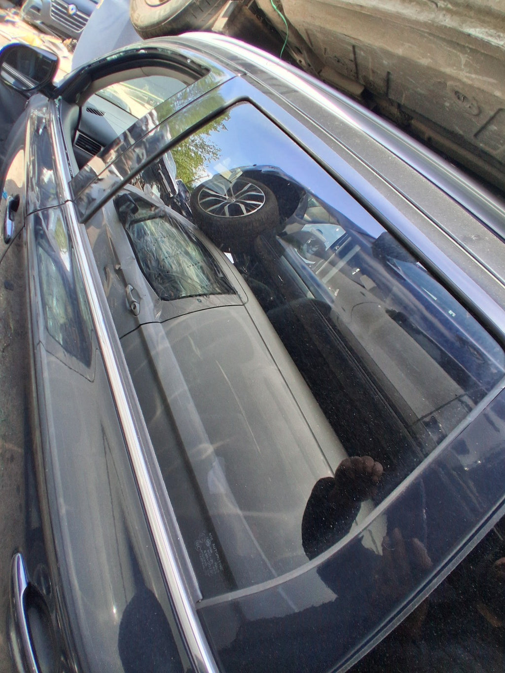 2018 MITSUBISHI OUTLANDER MK3 NSR PASSENGER SIDE REAR WINDOW GLASS