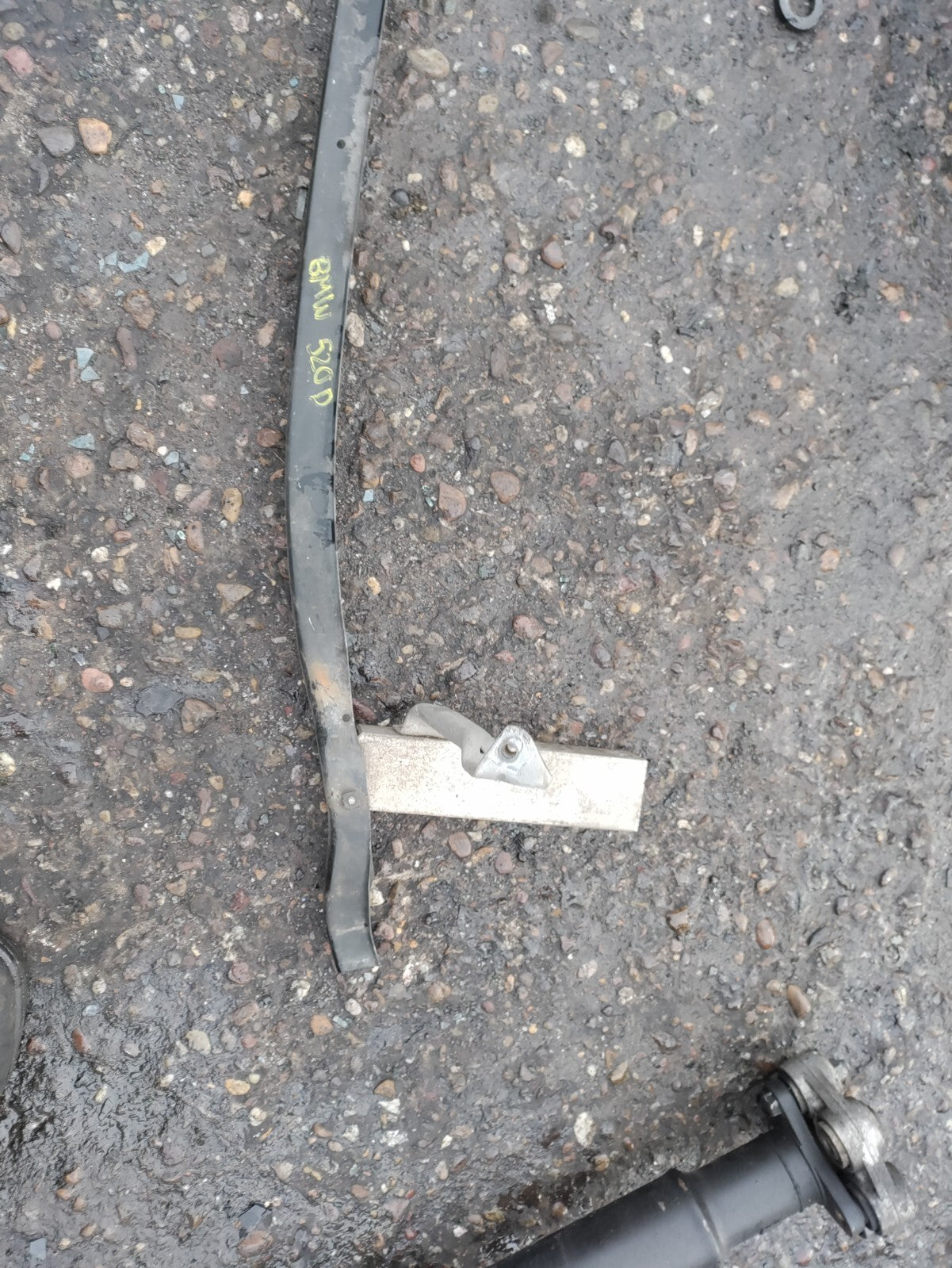 2012 BMW 5 SERIES F10 FRONT BUMPER REINFORCEMENT CRASH BAR