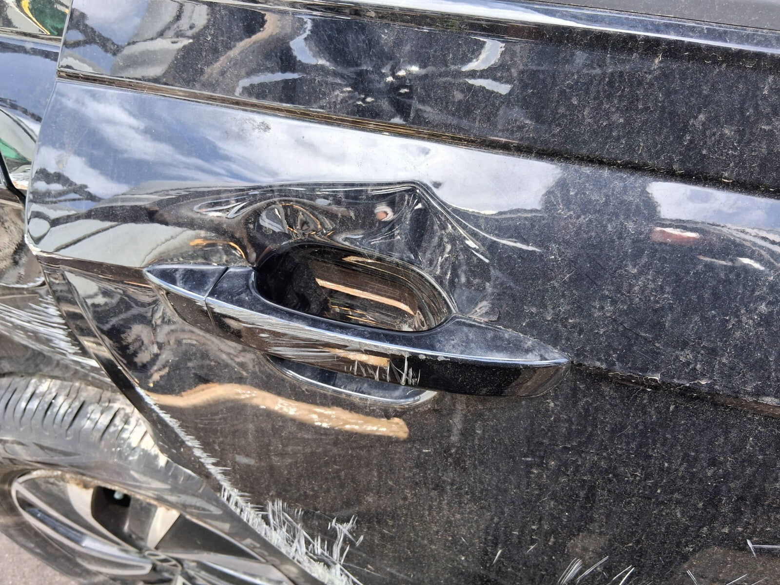 2024 VW POLO MK6 FACELIFT OSR DRIVER SIDE REAR RIGHT EXTERIOR DOOR HANDLE