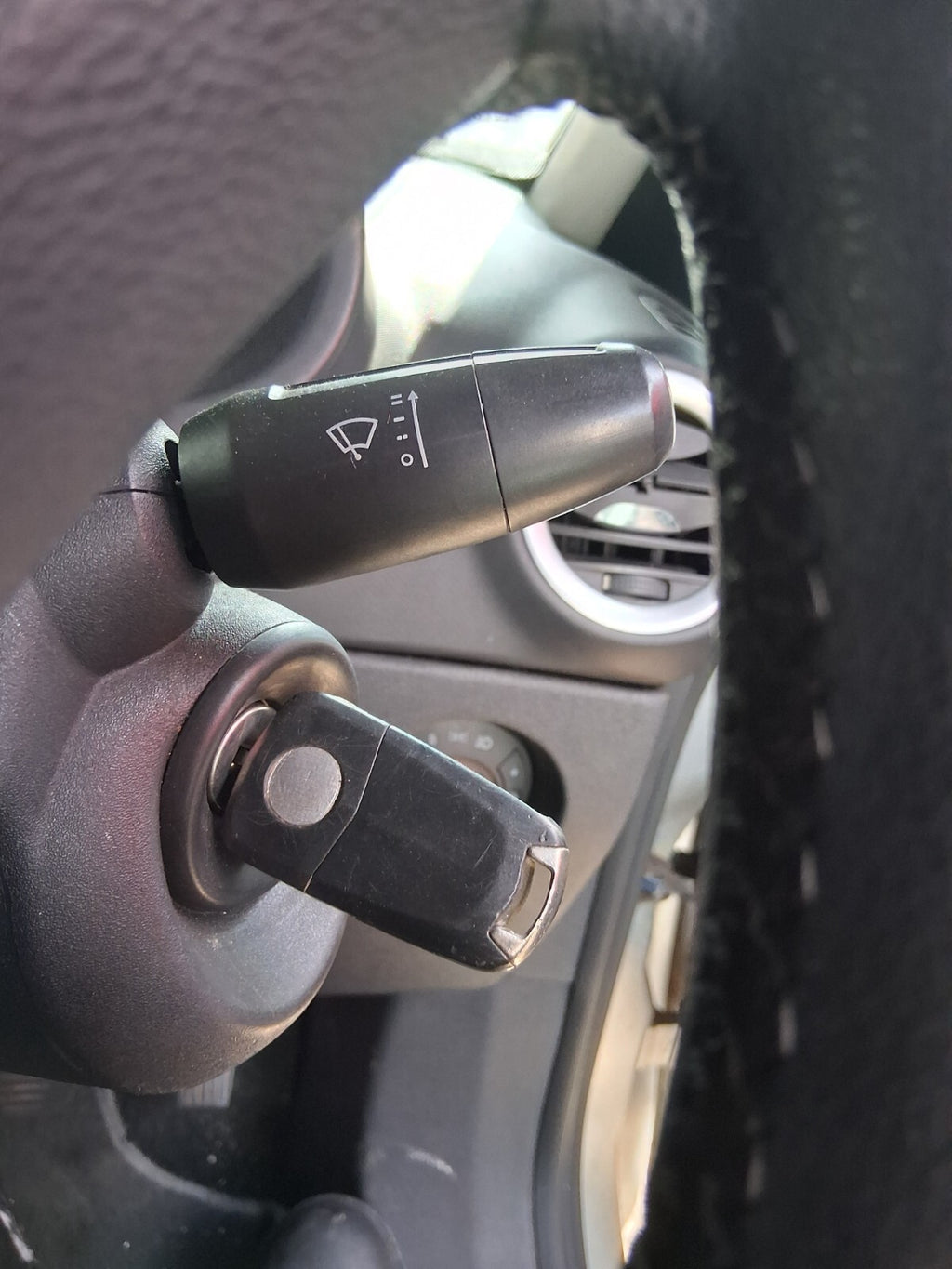 2009 VAUXHALL CORSA D WIPER INDICATOR SWITCH STALK SQUIB RING