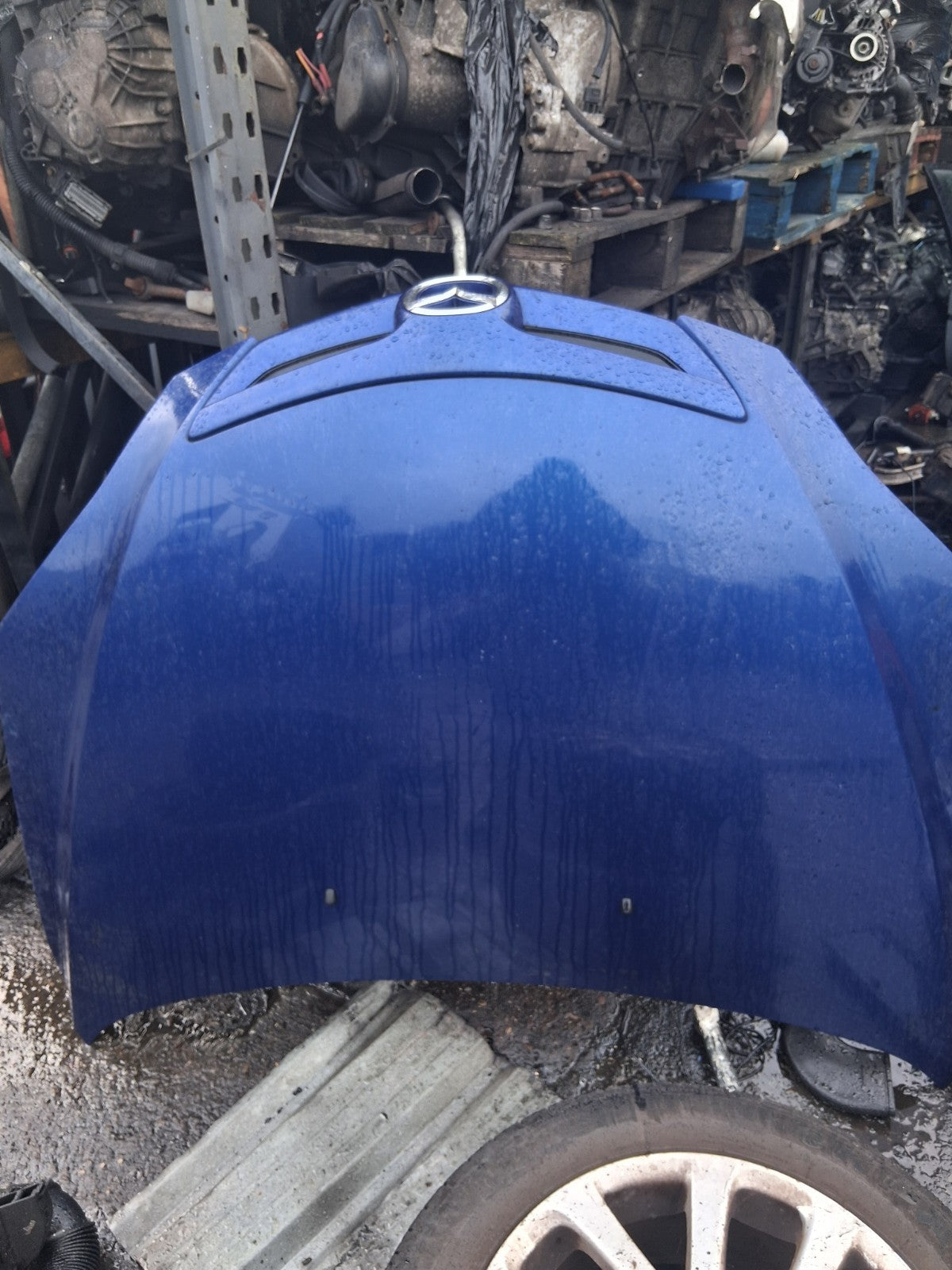 2008 MAZDA 3 BL TAKARA COMPLETE FRONT BONNET HOOD PANEL BLUE