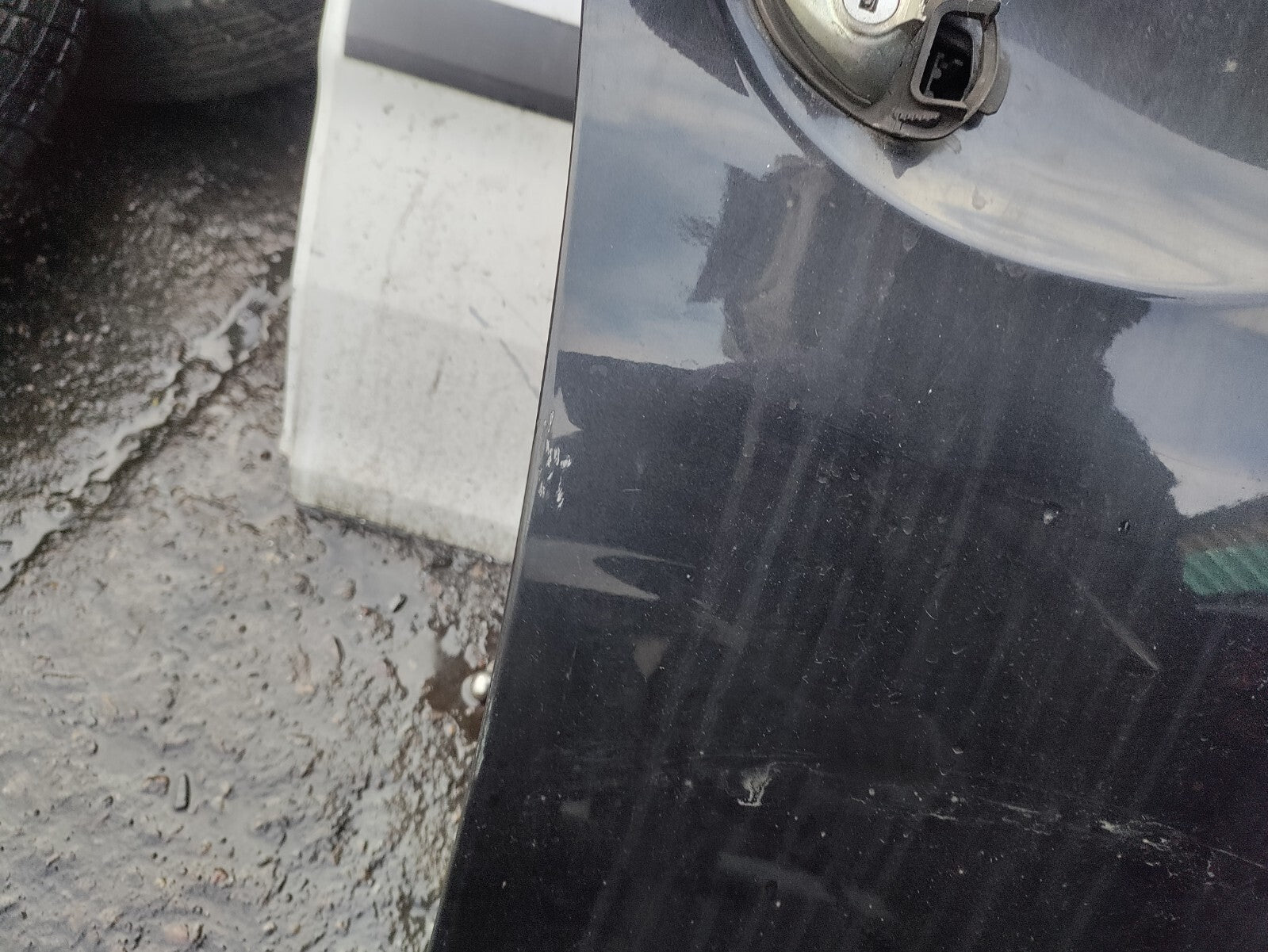 2011 BMW 5 SERIES F10 OSF DRIVER SIDE FRONT BARE DOOR B90 GREY