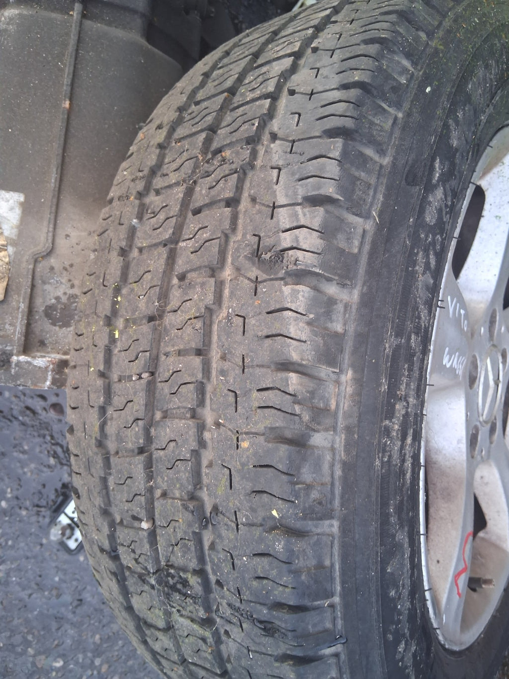 2007 MERCEDES BENZ VITO W639 16 INCH ALLOY WHEEL WITH TYRE 205/65R16