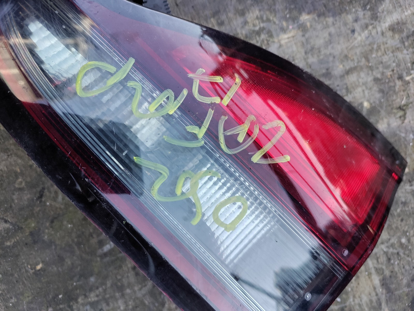 VAUXHALL ZAFIRA C MK3 OSR DRIVER SIDE INNER TAIL LIGHT 39028597