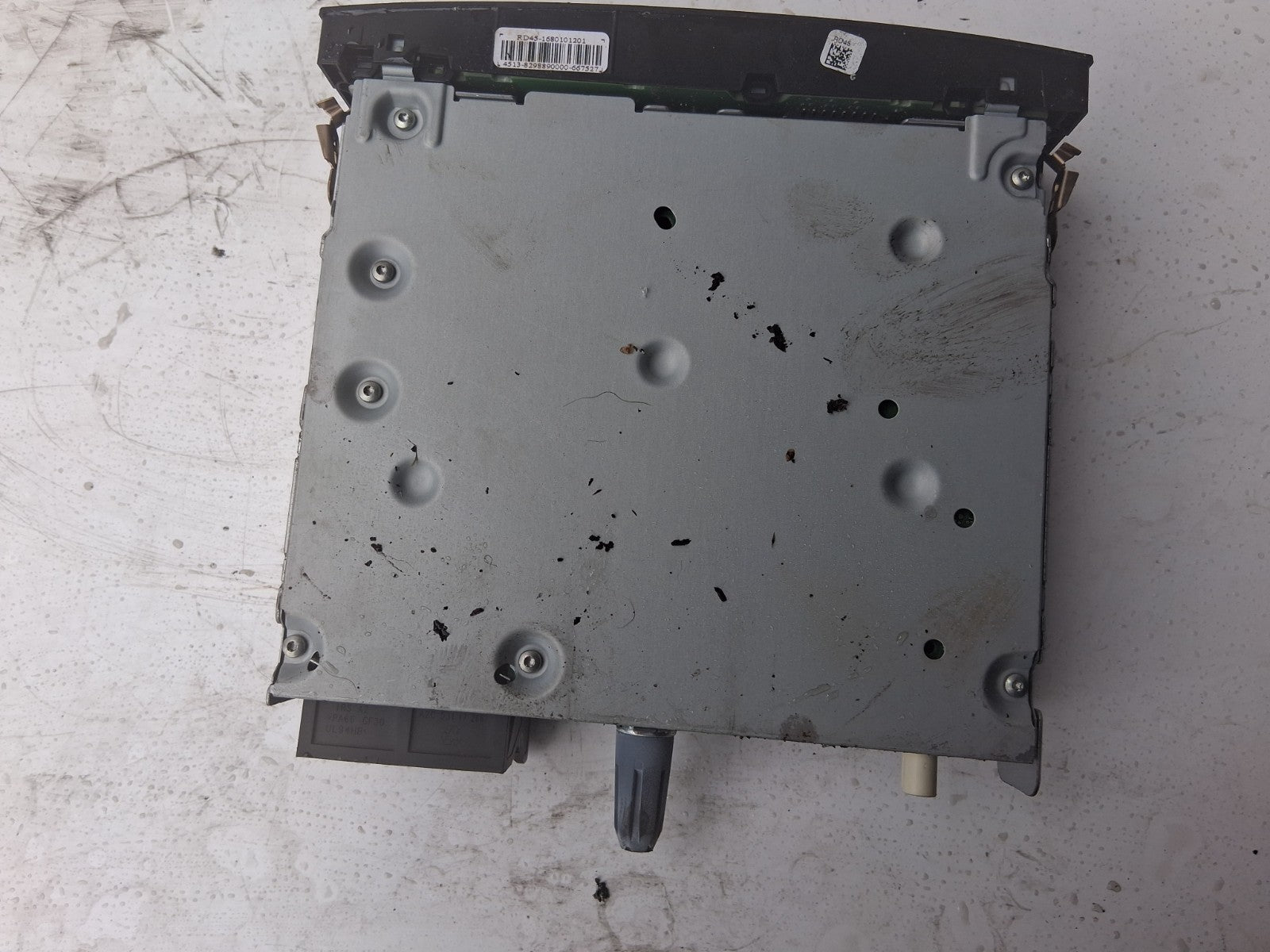 CITROEN C3 2010 STEREO RADIO CD PLAYER 98053736XT00