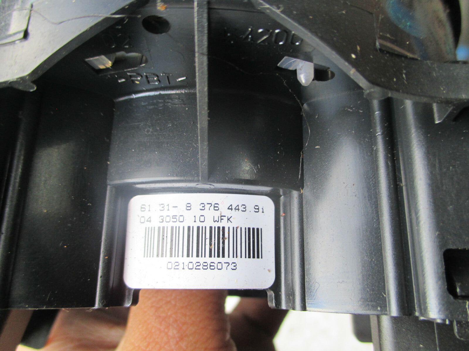 BMW 5 SERIES E39 2002 WIPER INDICATOR STALK SWITCH SQUIB 6131837644391