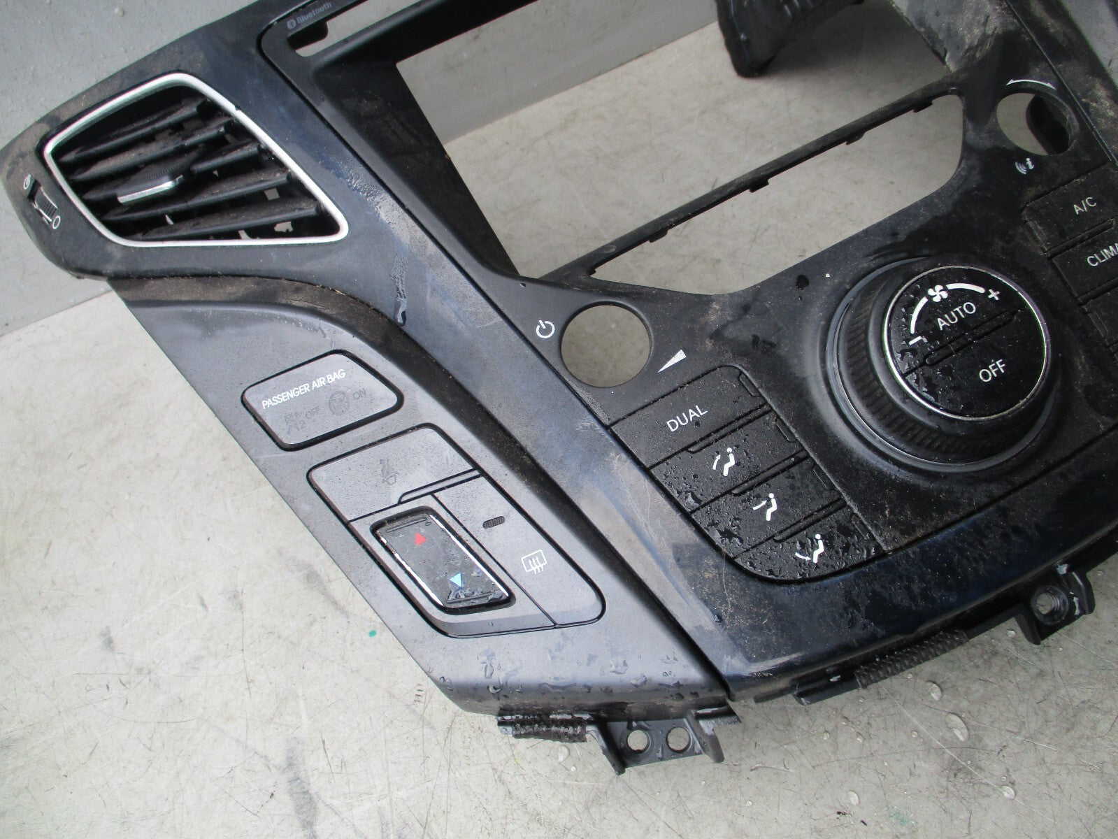 2012 HYUNDAI I40 1.7 DIESEL HEATER CLIMATE CONTROL WITH AIR VENT TRIM 972503Z900