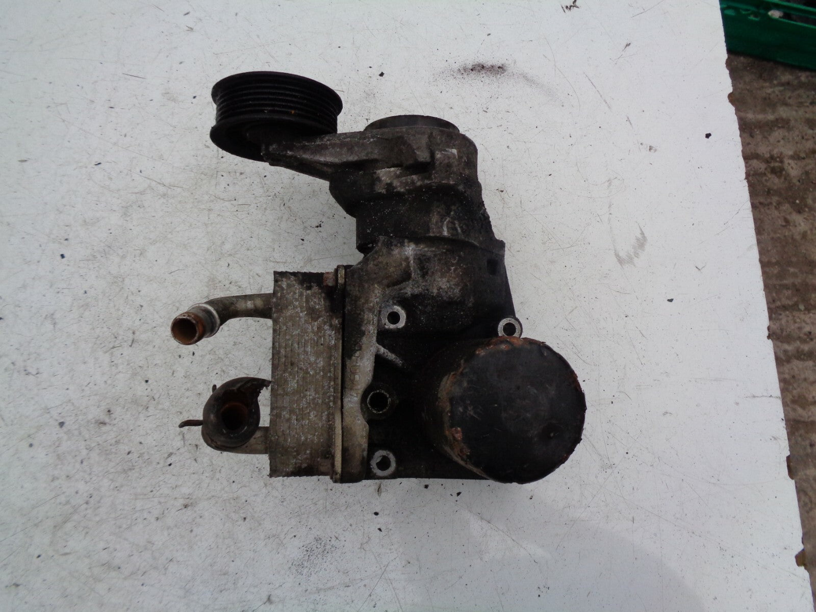 FORD MONDEO 1.8 TDCI 2009 OIL FILTER HOUSING COOLER ASSEMBLY UNIT 4M5Q-6B624-B