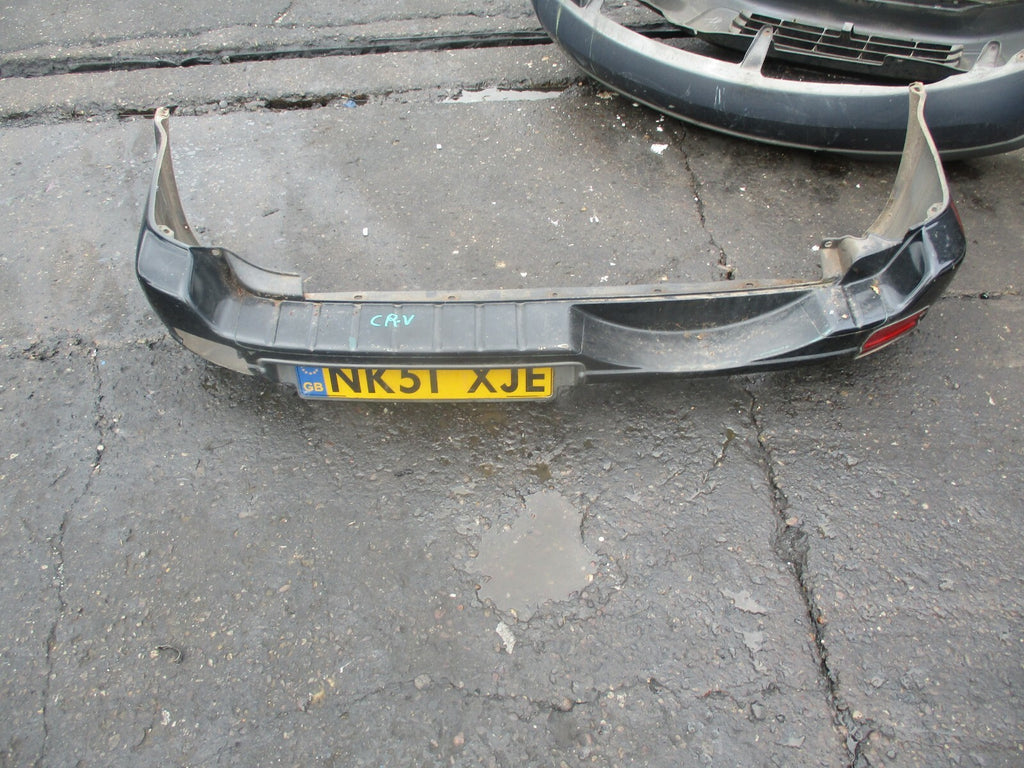 HONDA CRV MK2 COMPLETE REAR BUMPER BLACK