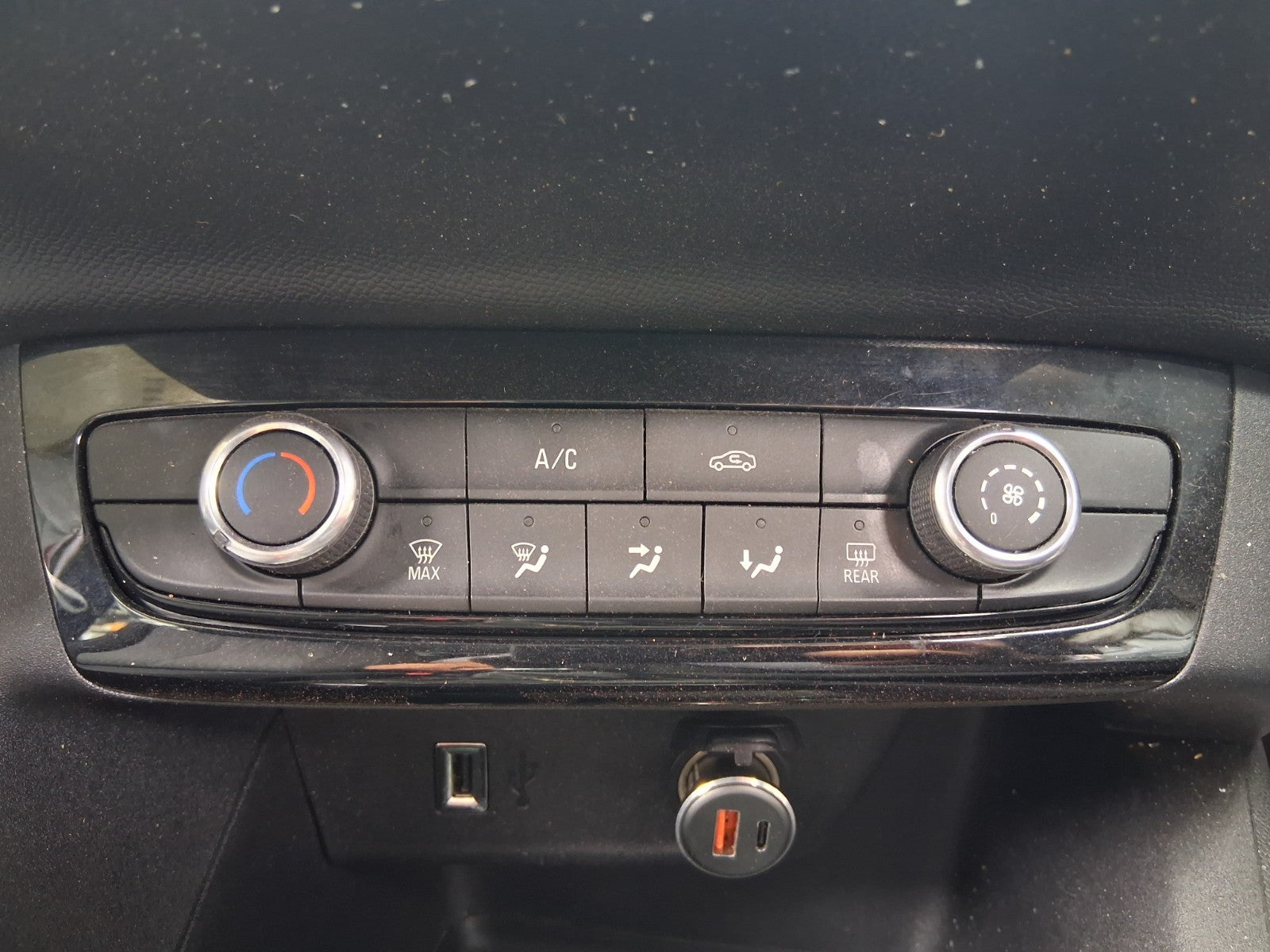 2020 VAUXHALL CORSA F HEATER AC CLIMATE CONTROL SWITCH PANEL