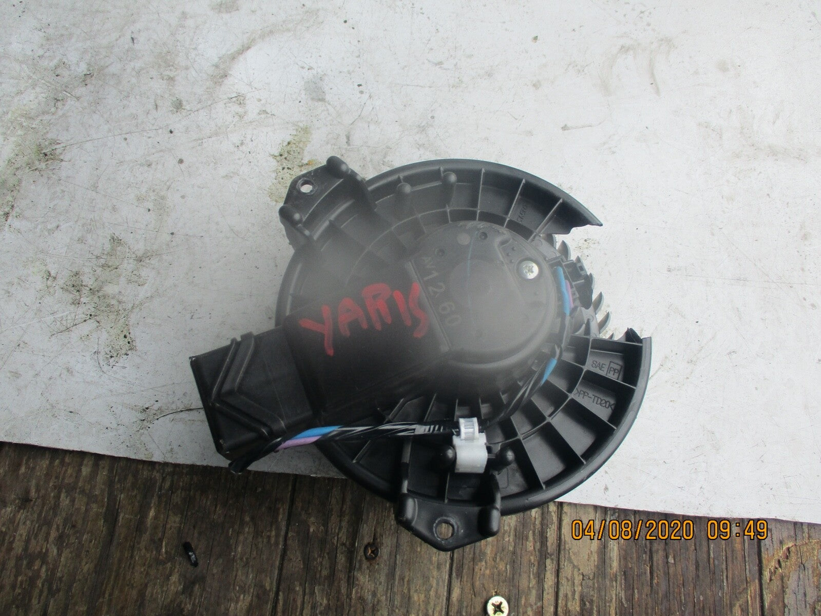 TOYOTA YARIS 2002 MK1 1.0 VVTI HEATER BLOWER MOTOR