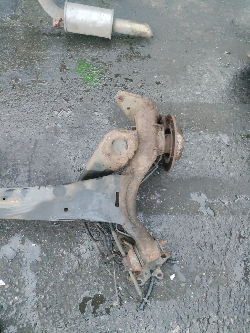 2009 RENAULT MEGANE MK2 CONVERTIABLE REAR DEAD AXLE DISC TYPE