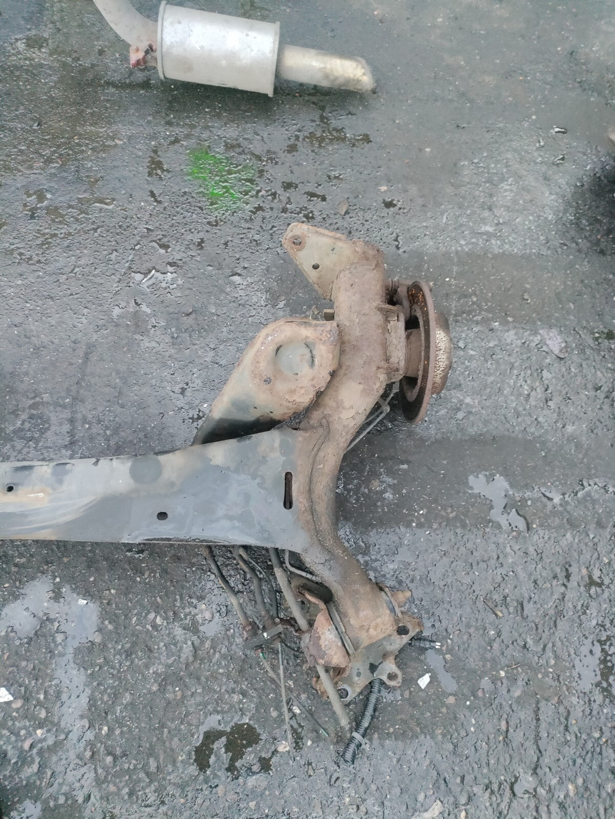 2009 RENAULT MEGANE MK2 CONVERTIABLE REAR DEAD AXLE DISC TYPE