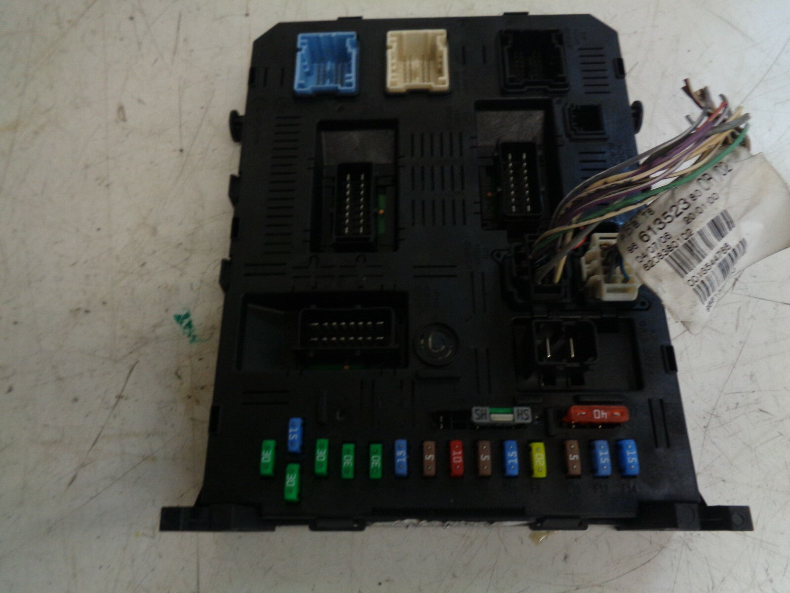PEUGEOT 307 2006 1.6 HDI BCM BODY CONTROL MODULE UNIT 9661940280