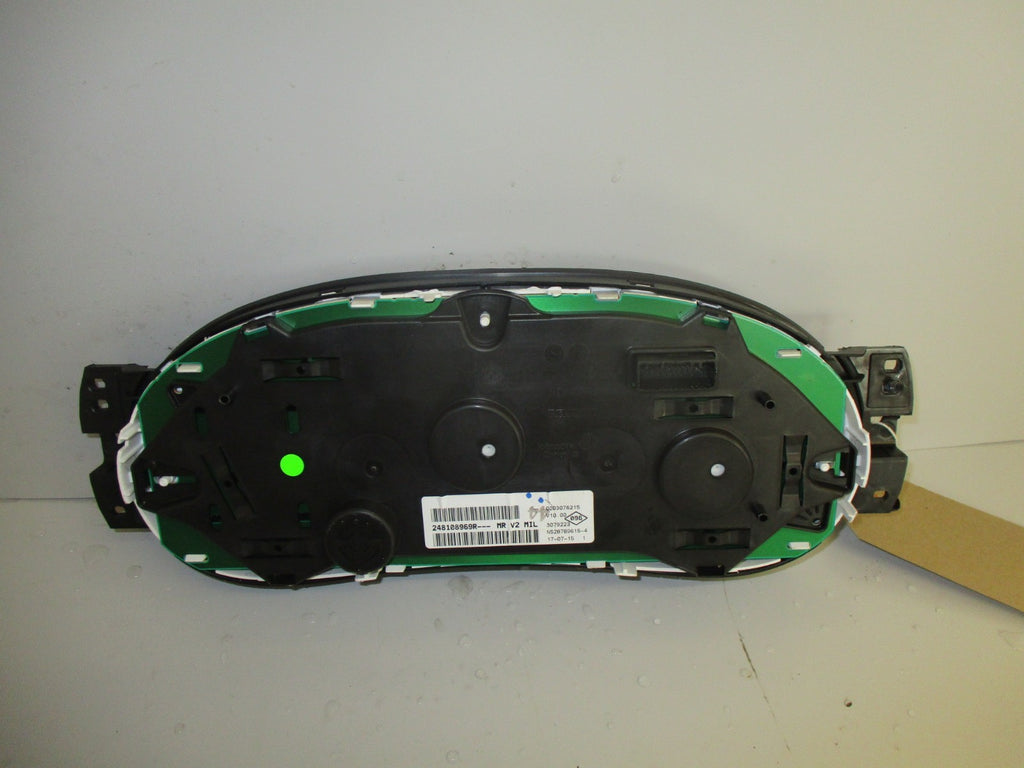 DACIA SANDERO 2015 ELECTRIC SPEEDO METER INSTRUMENT CLUSTER 248108969R