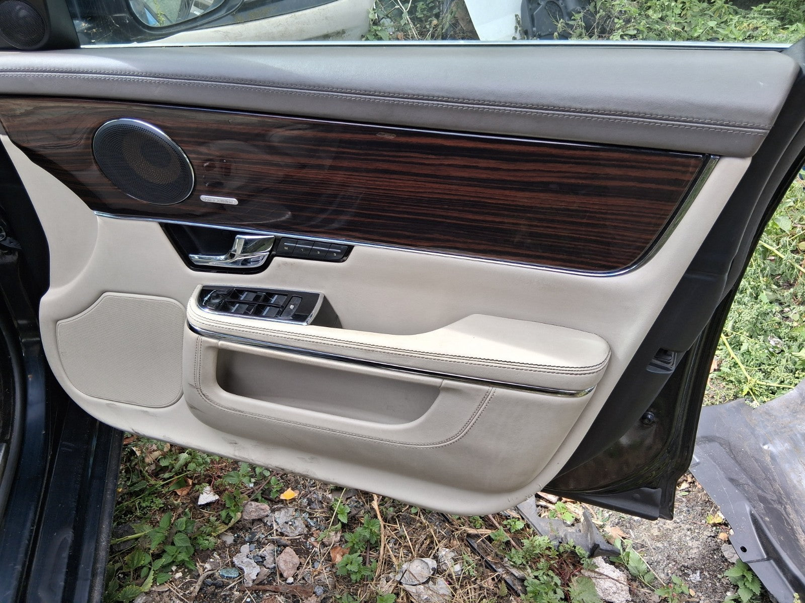 2012 JAGUAR XJ X351 OSF DRIVER SIDE FRONT RIGHT DOOR CARD PANEL