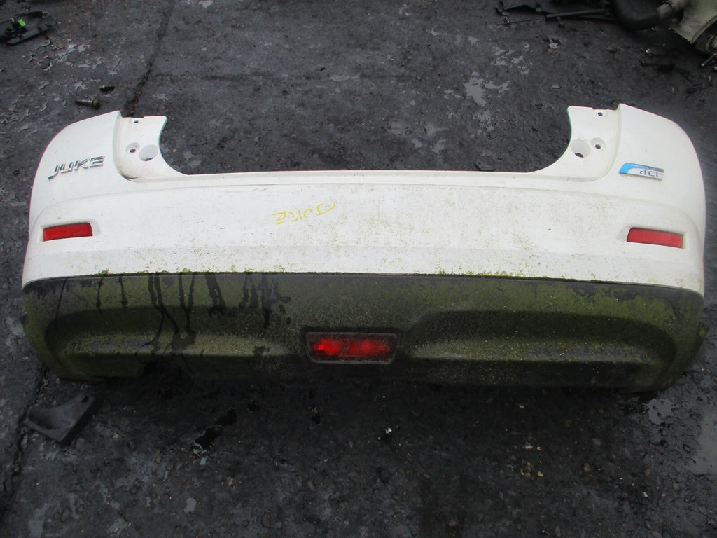 2015 NISSAN JUKE F15 REAR COMPLETE BUMPER IN WHITE