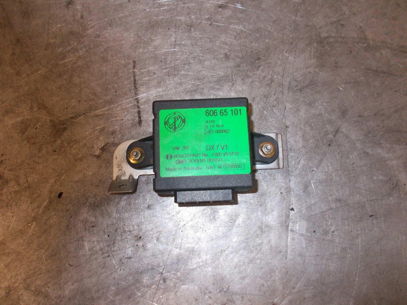 ALFA ROMEO 166 1999 IGNITION CONTROL UNIT ECU 60665101