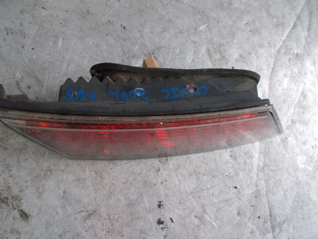 2006 HONDA CIVIC NS PASSENGER SIDE REAR TAIL LIGHT 22616721