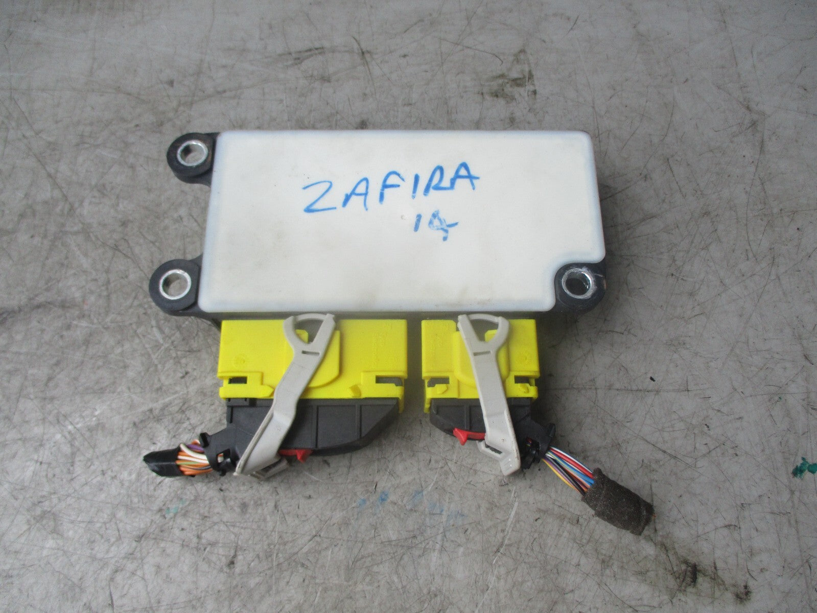 2014 VAUXHALL ZAFIRA C MK3 AIRBAG CONTROL MODULE UNIT 13589689
