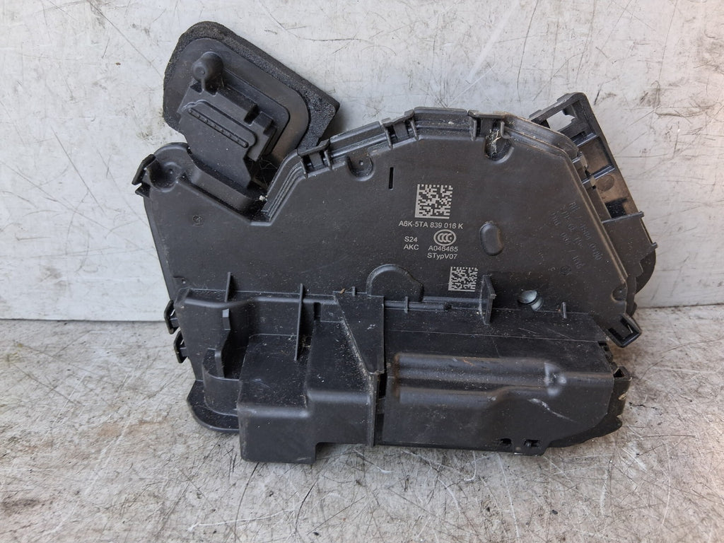 VW VOLKSWAGEN GOLF MK7 OSR DRIVER SIDE REAR DOOR LOCK MECHANISM 45840180