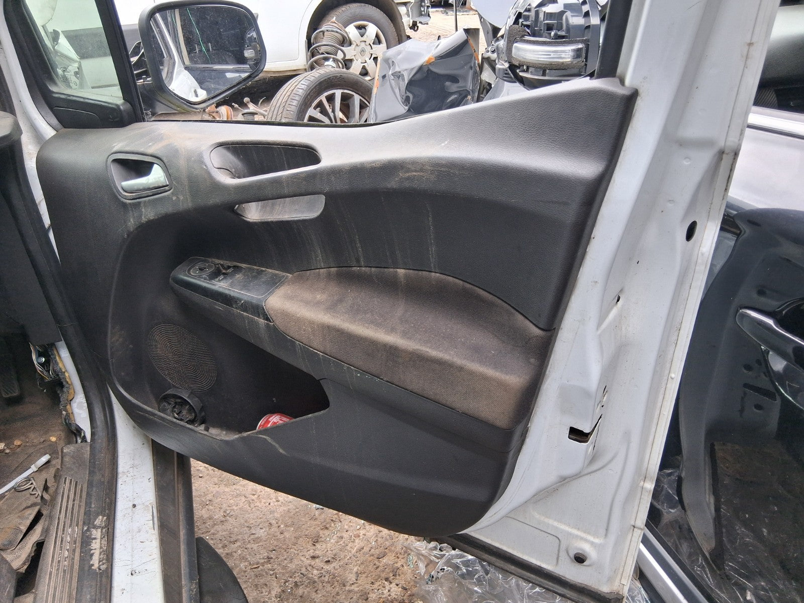 2015 FORD TRANSIT COURIER MK1 OSF DRIVER SIDE FRONT DOOR CARD PANEL