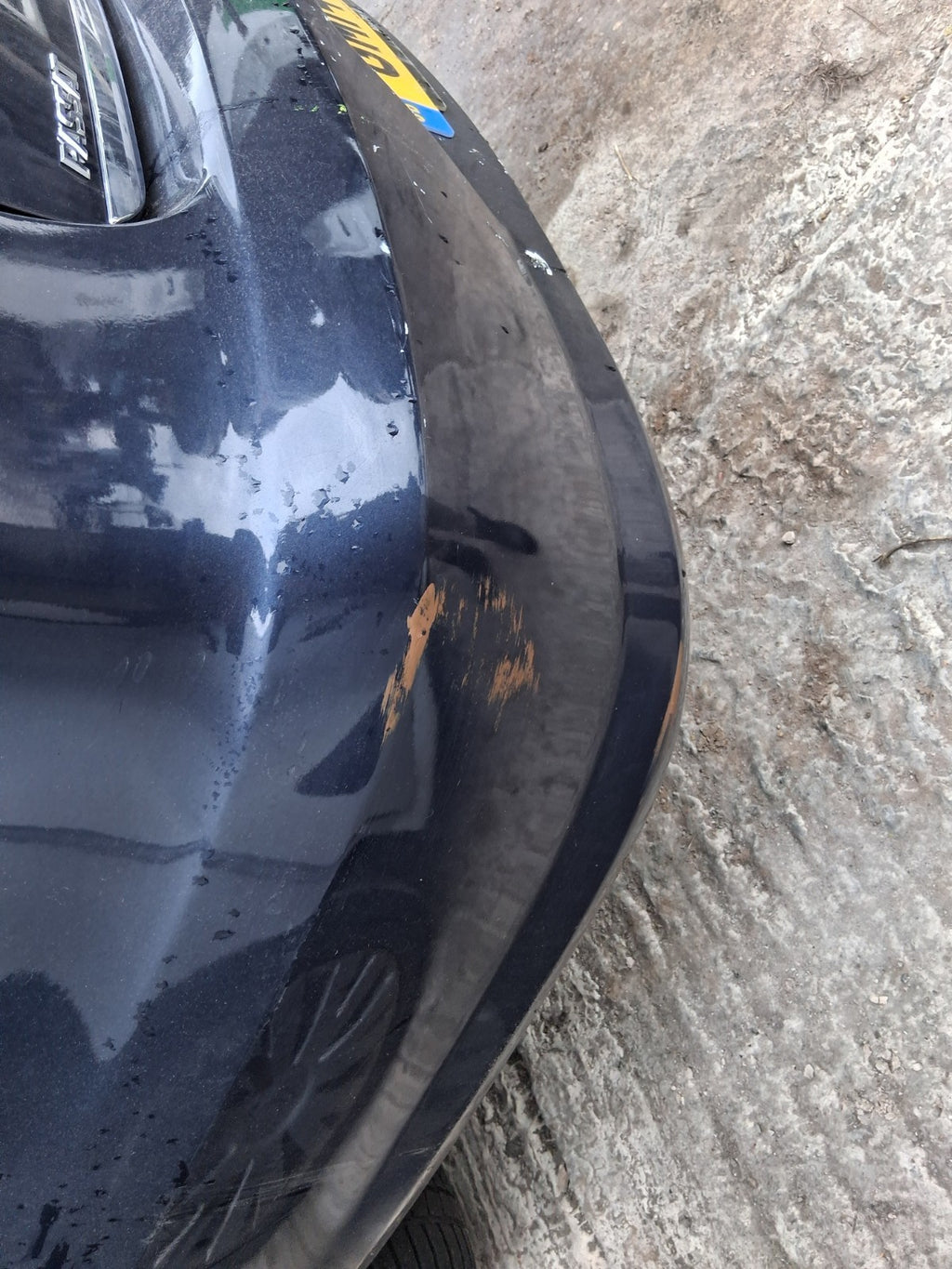 2014 VW VOLKSWAGEN PASSAT B7 SALOON COMPLETE REAR BUMPER BLUE