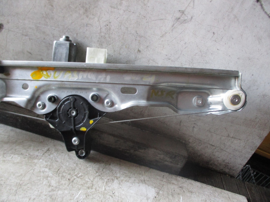 NISSAN QASHQAI MK2 J11 2021 NSR PASSENGER REAR ELECTRIC WINDOW REGULATOR MOTOR