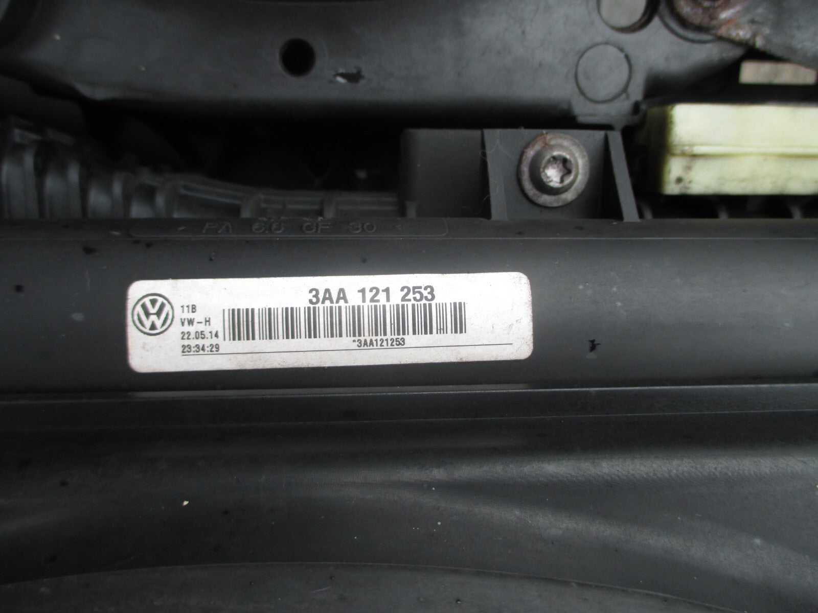 VW VOLKSWAGEN PASSAT B7 2014 1.6 DIESEL MANUAL RADIATOR RADPACK 3AA121253 RP38