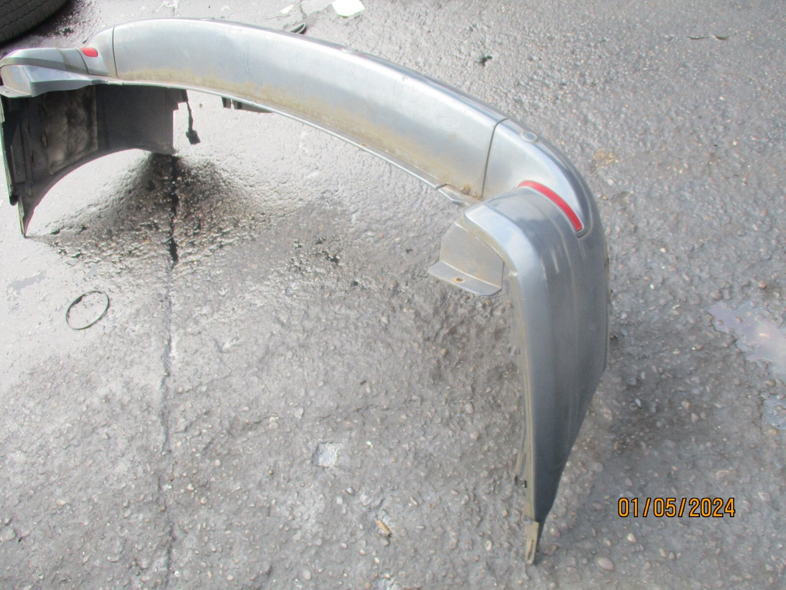 CITROEN C8 MK2 2007 REAR COMPLETE BUMPER GREY