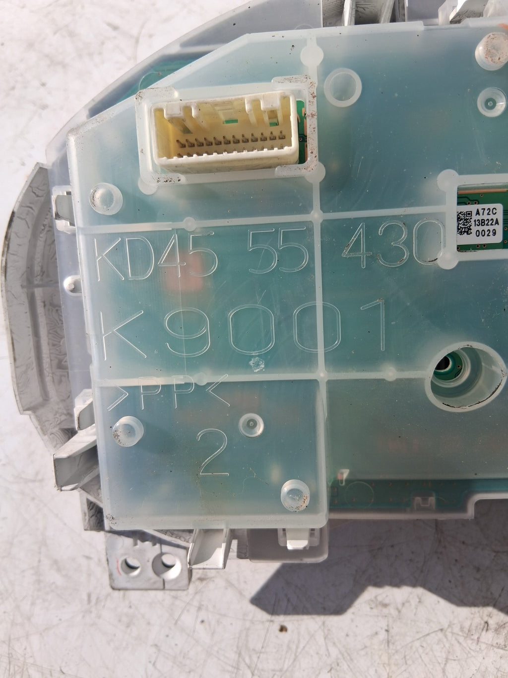 2013 MAZDA CX5 SPEEDOMETER INSTRUMENT CLUSTER KD4555430