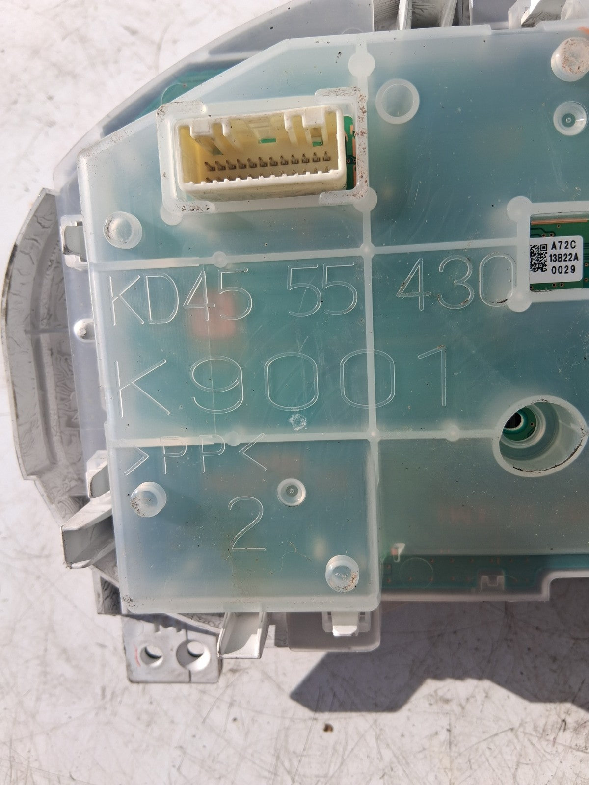 2013 MAZDA CX5 SPEEDOMETER INSTRUMENT CLUSTER KD4555430