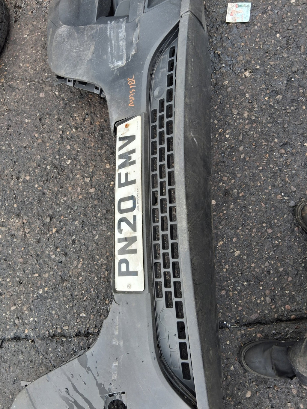 2020 RENAULT MASTER MK3 FRONT BUMPER BLACK