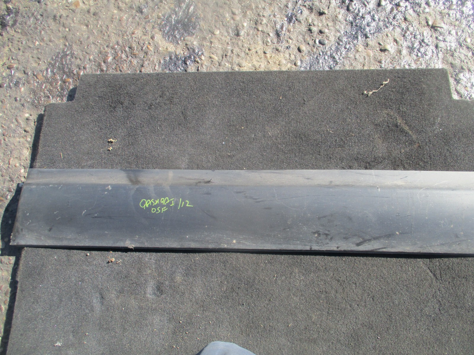 2012 NISSAN QASHQAI J10 OSF DRIVER SIDE FRONT RIGHT MOULDING TRIM 80870BR01A