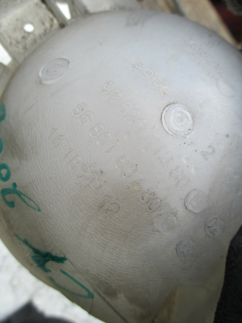 CITROEN C3 2006 1.4 DIESEL COOLANT WATER EXPANSION TANK BOTTLE 9652621280
