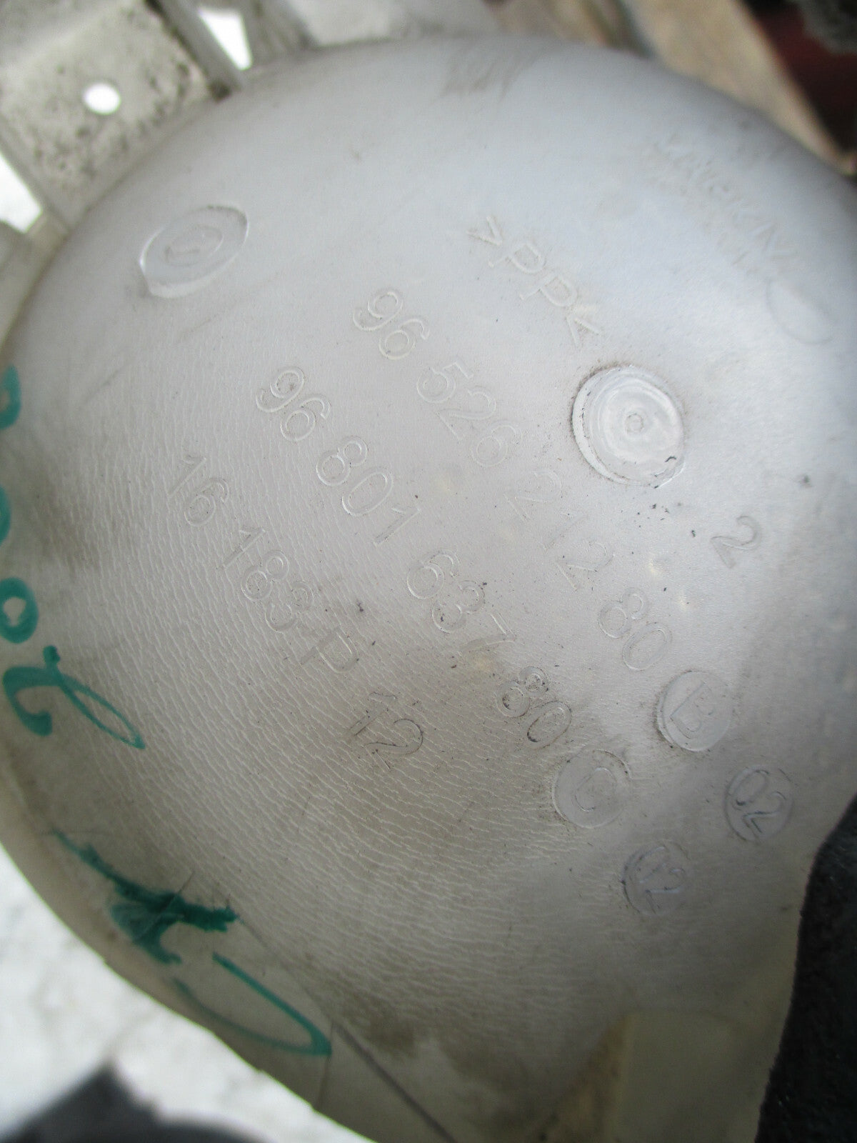 CITROEN C3 2006 1.4 DIESEL COOLANT WATER EXPANSION TANK BOTTLE 9652621280
