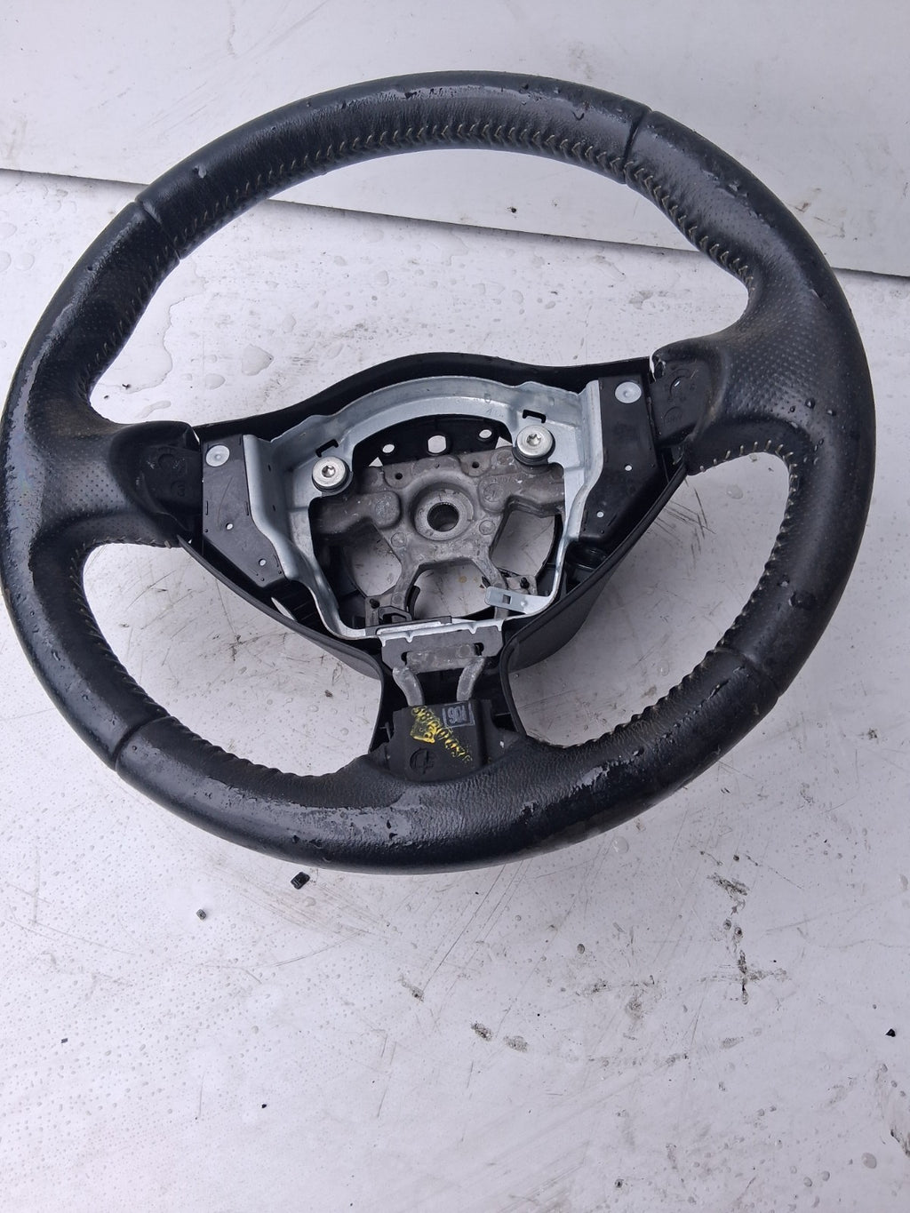 NISSAN JUKE 2016 F15 MULTIFUNCTIONING STEERING WHEEL 34126712B