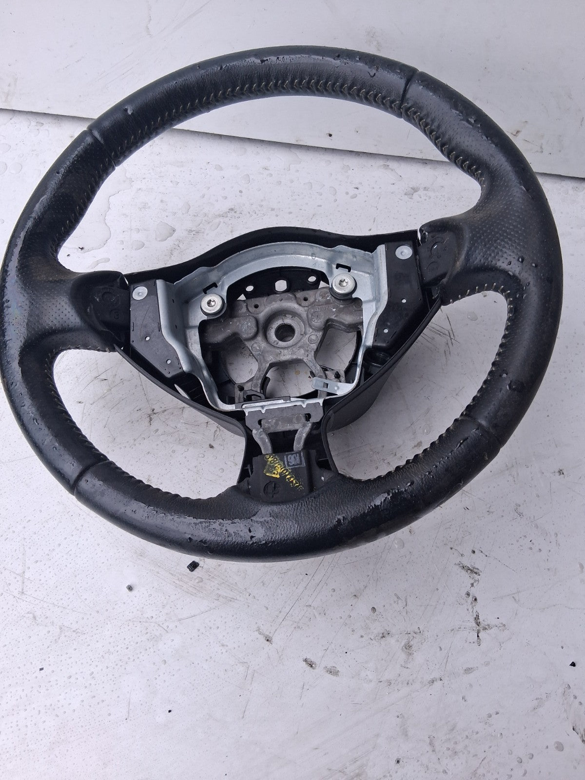 NISSAN JUKE 2016 F15 MULTIFUNCTIONING STEERING WHEEL 34126712B