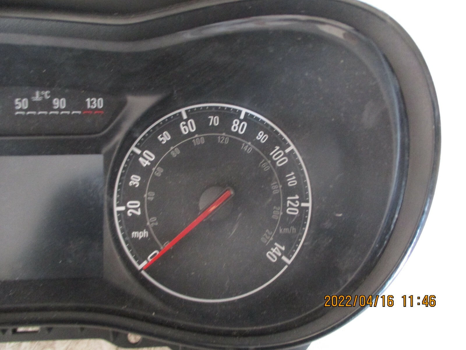 VAUXHALL CORSA E 2018 SPEEDOMETER INSTRUMENT CLUSTER 39056370