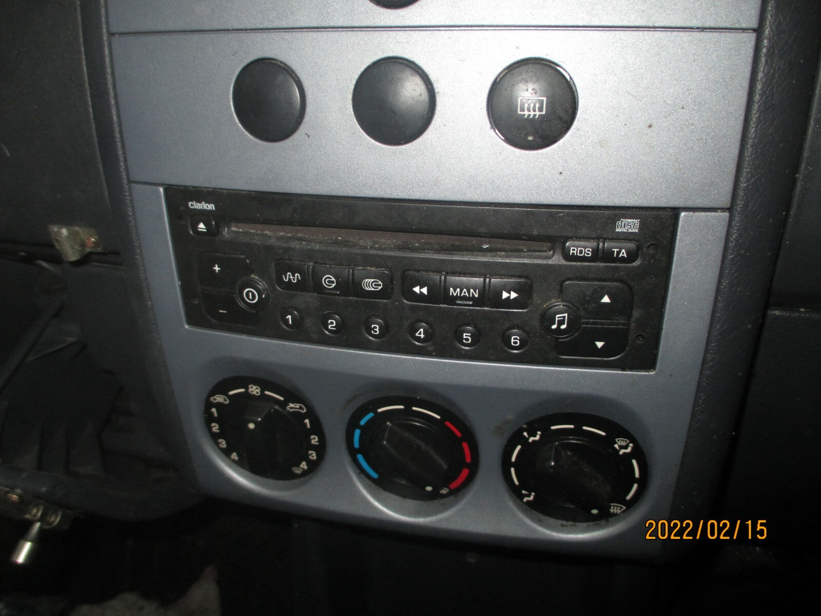 PEUGEOT PARTNER 2010 MK1 RADIO CD PLAYER STEREO HEAD UNIT