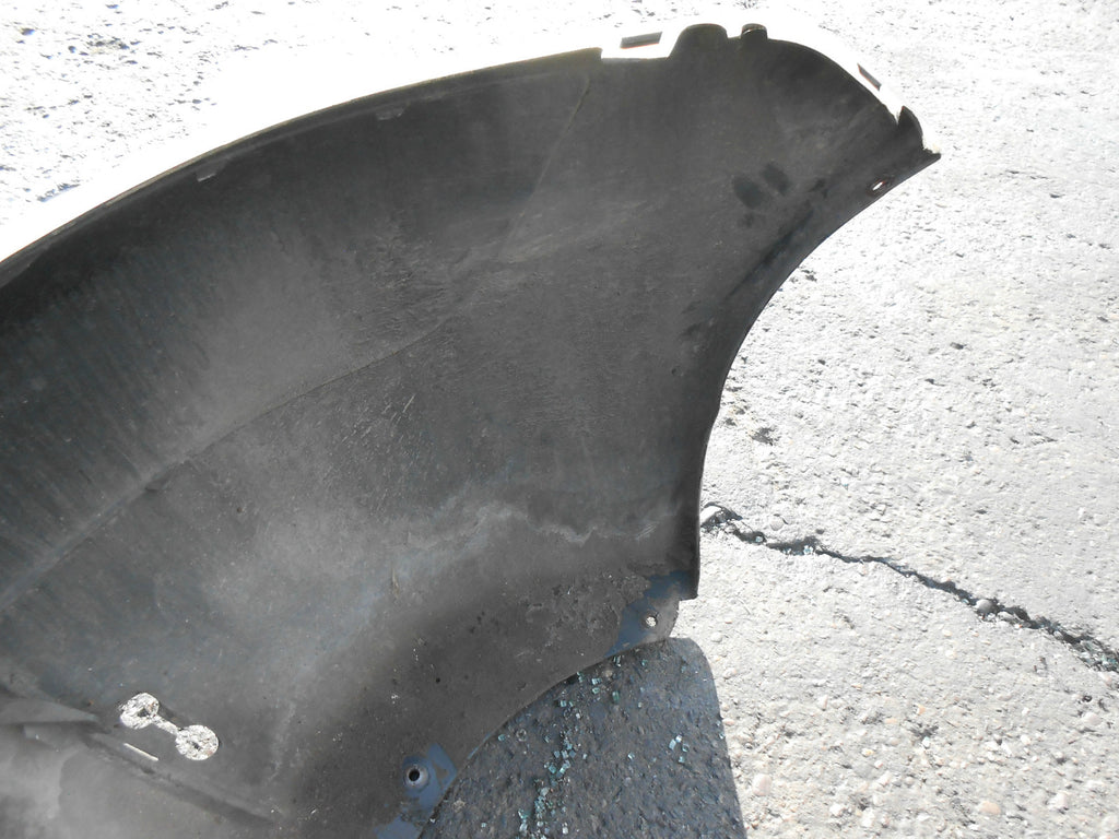 PEUGEOT PARTNER VAN 2003 FACELIFT COMPLETE FRONT BUMPER BLACK PLASTIC