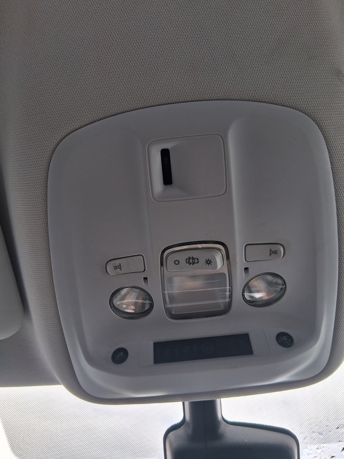 2015 PEUGEOT 308 MK2 ESTATE FRONT INTERIOR ROOF READING COURTESY LIGHT