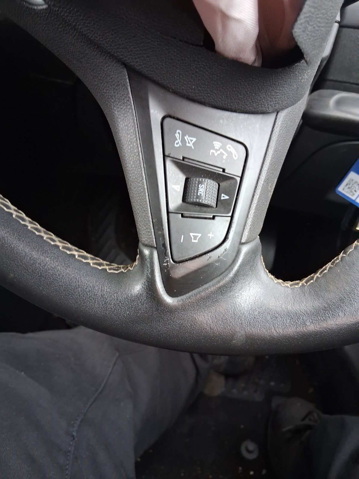2019 VAUXHALL ASTRA K MULTIFUNCTIONAL STEERING WHEEL BLACK